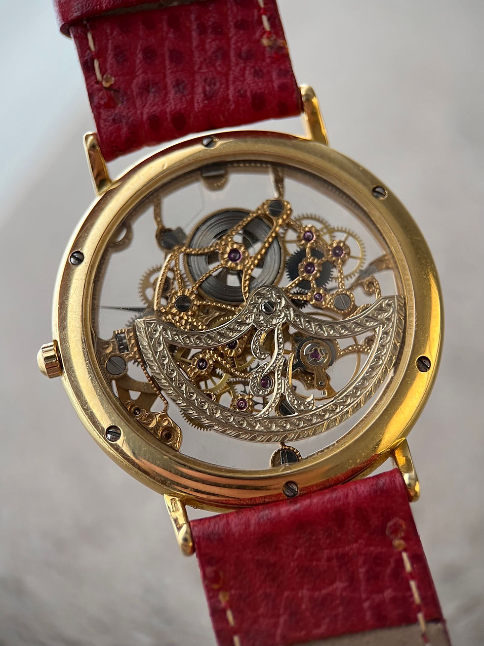 Thumbnail: Kurth Shuffo Squelette Sketeton Automatic Audemars Vacheron
