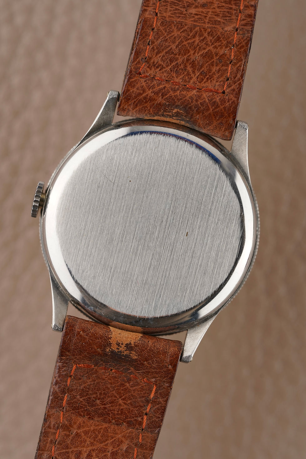 Thumbnail: Movado Cronoplan Vintage Watch ref 11765 Steel Case NOS Condition 