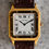 Thumbnail: Cartier Santos Dumont Paris Vintage Watch Full Set 18Kt Gold Manual Guilloche