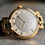 Thumbnail: Le Coultre “The Great Gatsby” Fancy Lugs Decò 18Kt YellowGold Case Vintage Watch