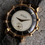 Thumbnail: LeCoultre Helm Vintage Watch 14Kt Rose Gold Black and White Guilloche Dial