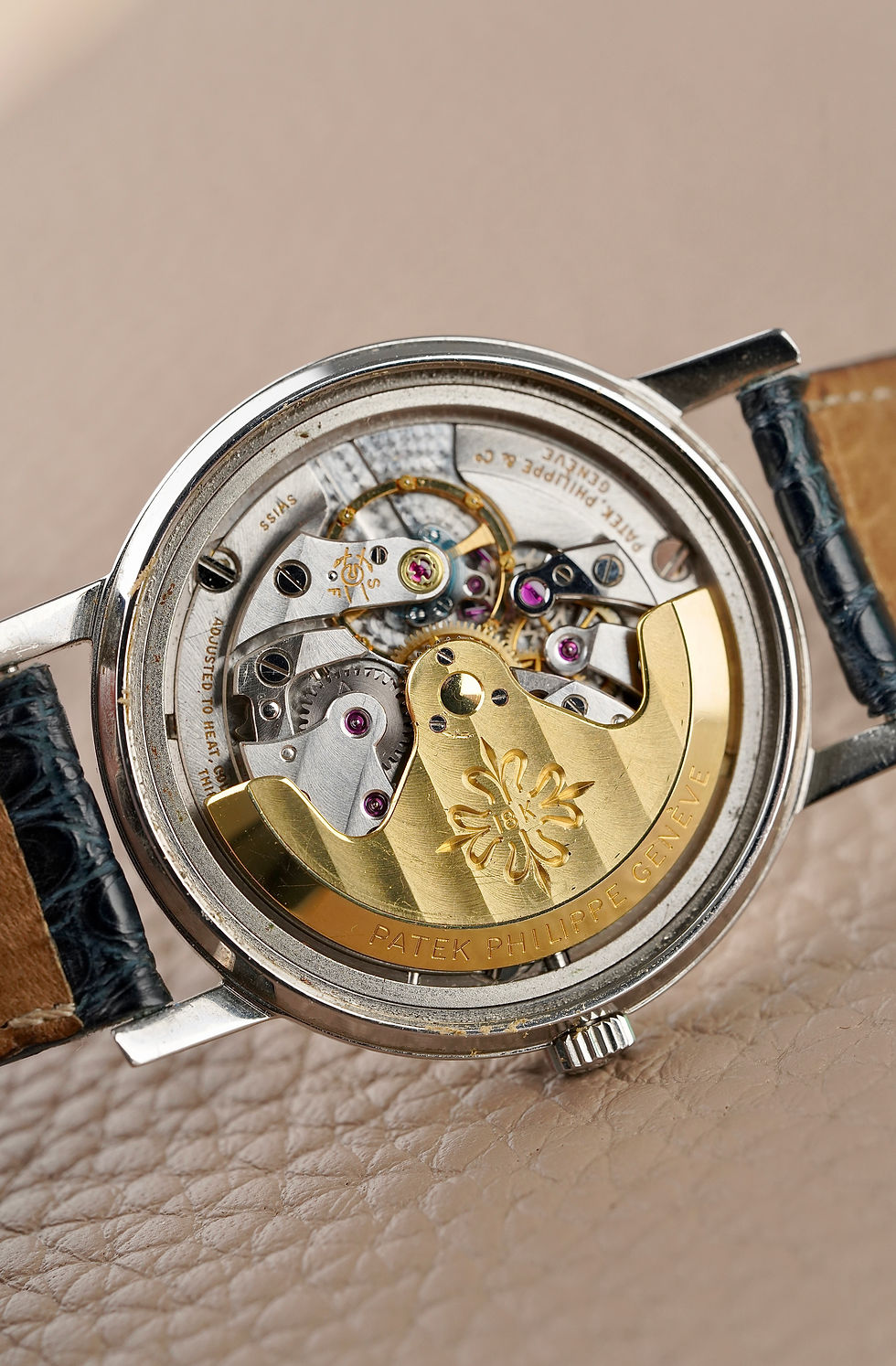 Thumbnail: Patek Philippe Calatrava Vintage Ref 3466 Steel Screw Back Case Automatic Cal