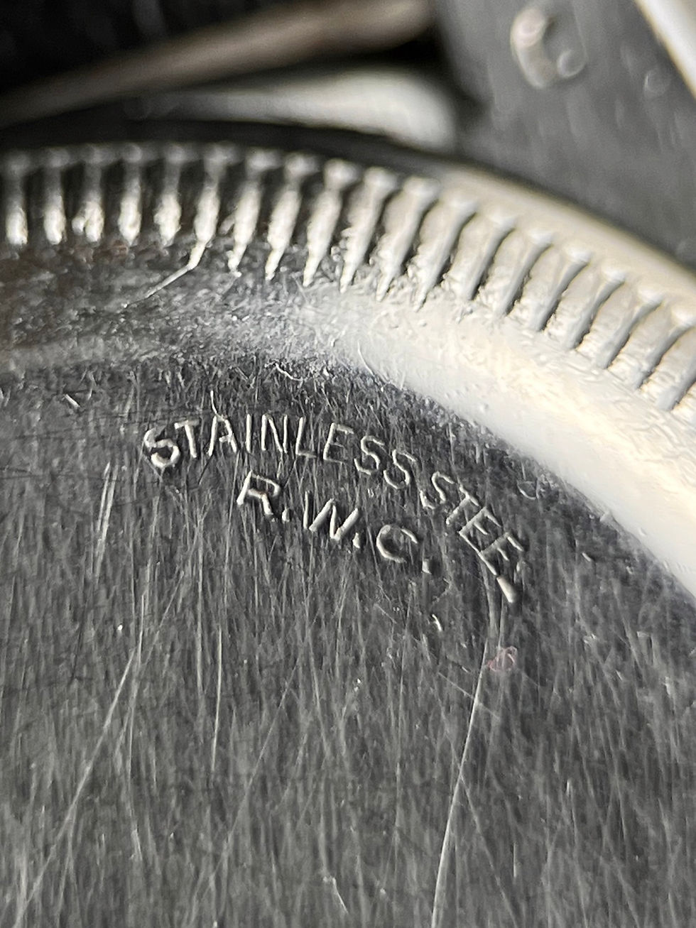 Thumbnail: Rolex Vintage Bubbleback Ovetto Ref 2940 Black Gilt Glossy Original Dial 