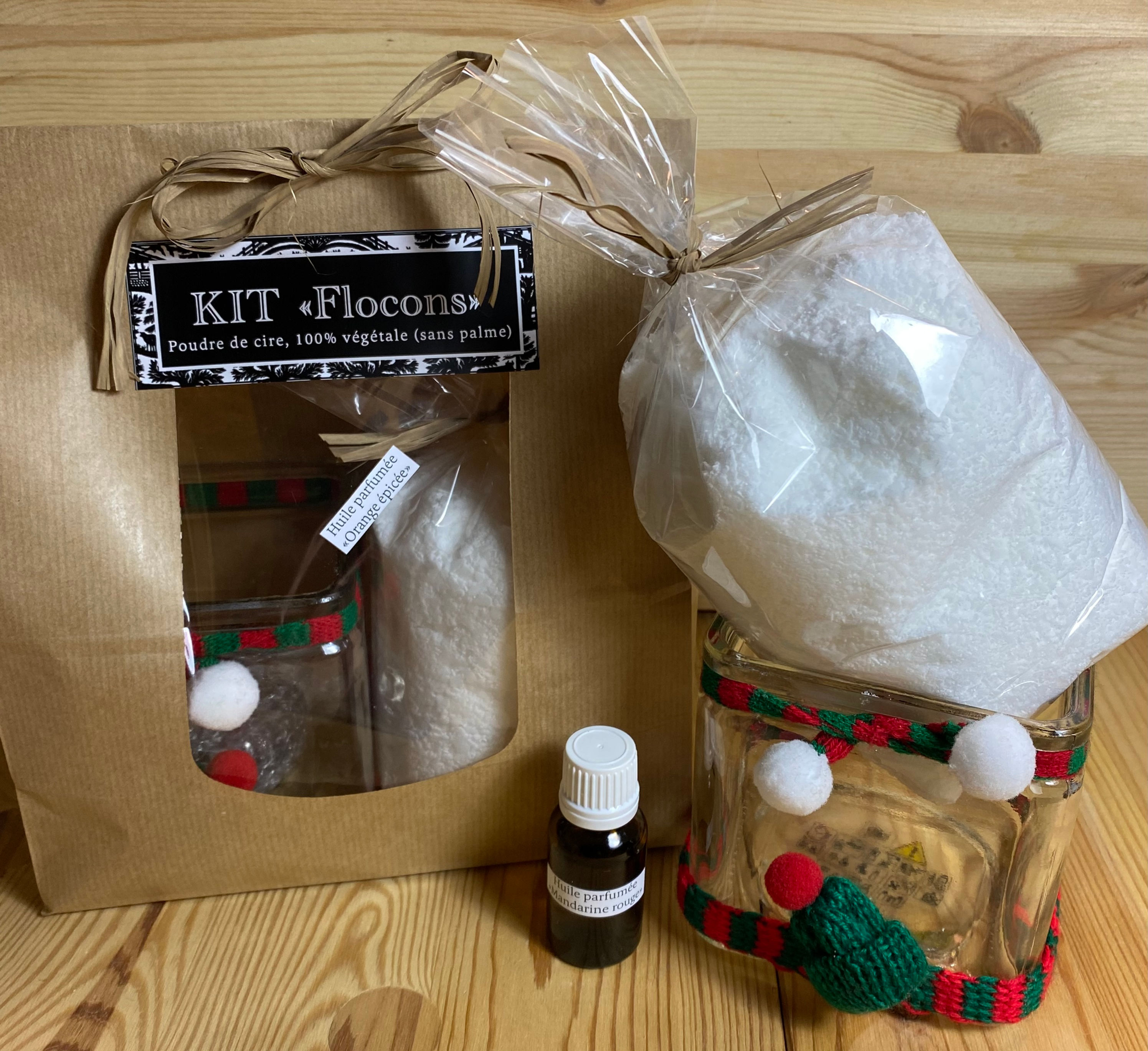 Kit, Poudre de cire "Flocons"