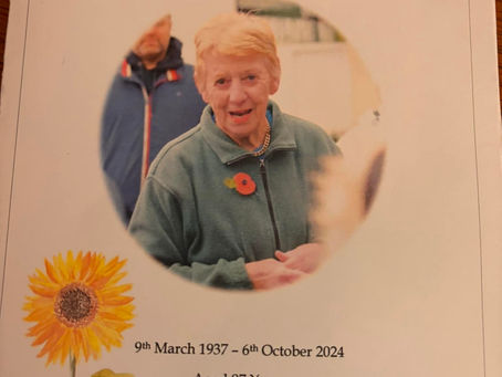Rhiwbina pays its last respects to Mary Clarke BEM