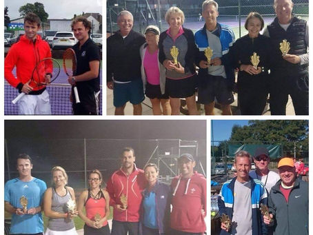 International tennis in Rhiwbina