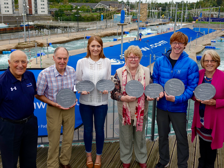 Paddlers make a splash at first Canoe Wales awards