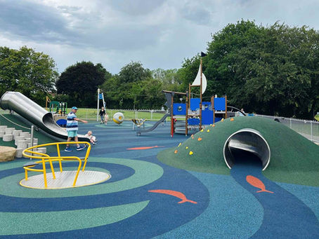 North Cardiff play area re-opens after reservoir-inspired upgrade