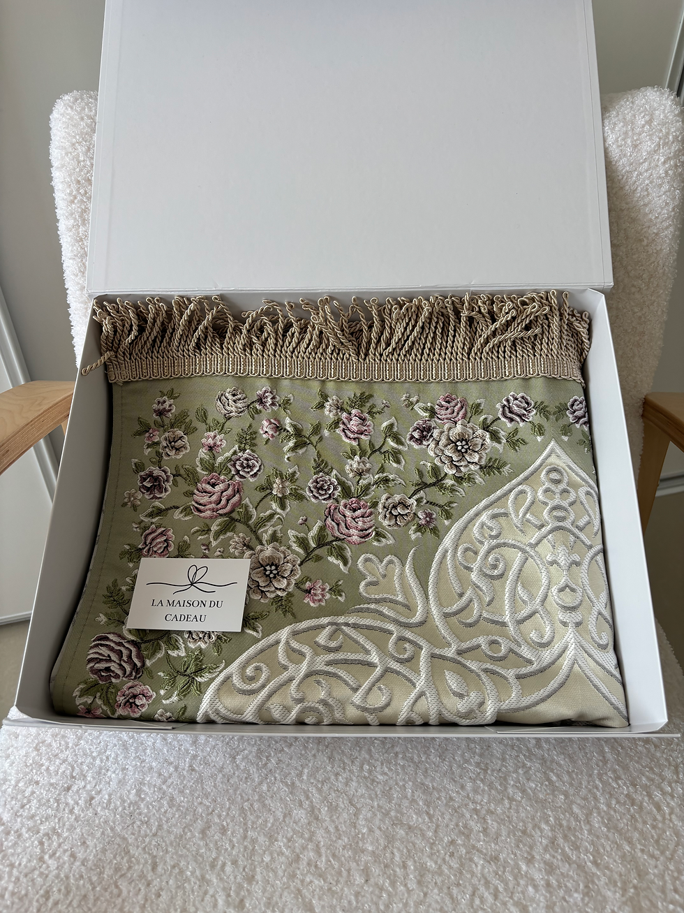 Miniature : Tapis de prière fleuri