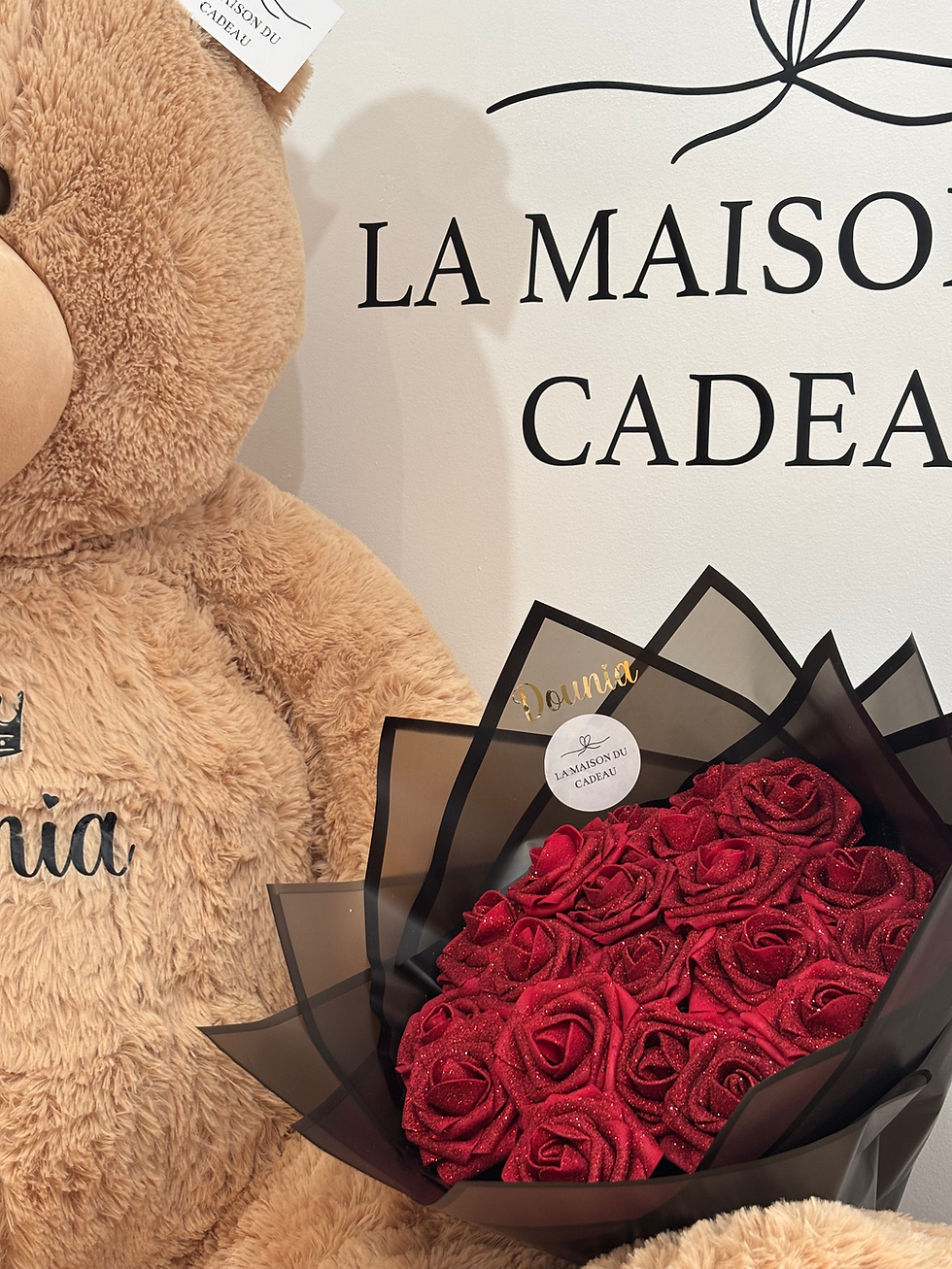 Miniature : Bouquet de 20 roses