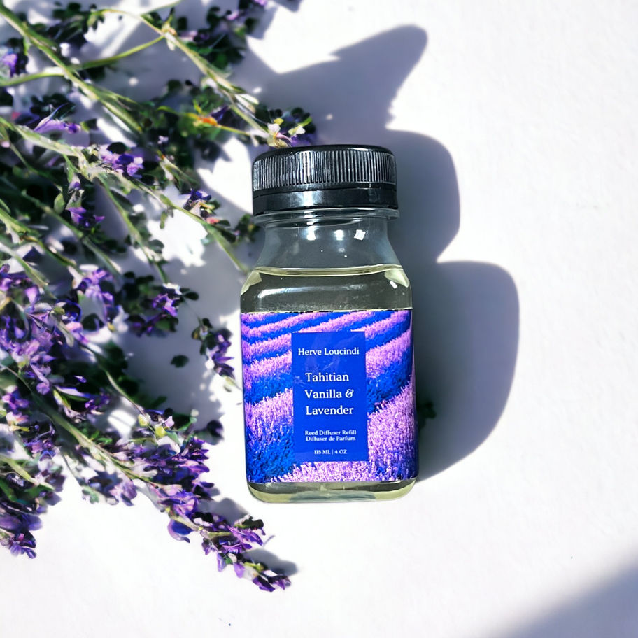 Tahitian Vanilla & Lavender Reed Diffuser Refill