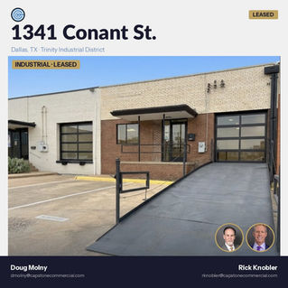 LEASED - 1341 Conant St., Dallas, TX