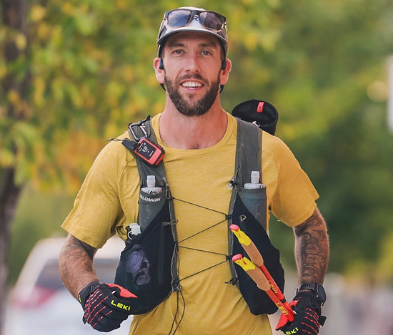 Lee Ultra Running Athlete