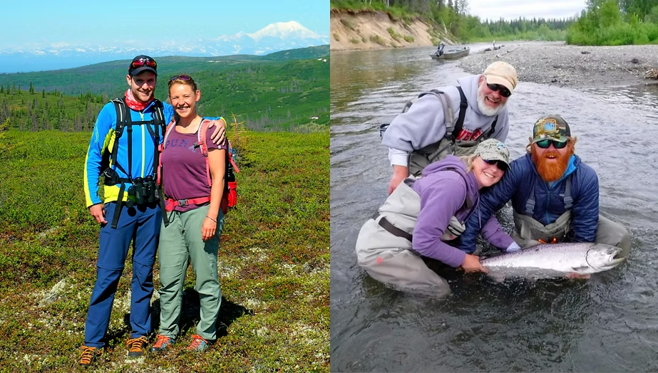 Alaska travelers enjoy both hiking and fishing with this great combo trip