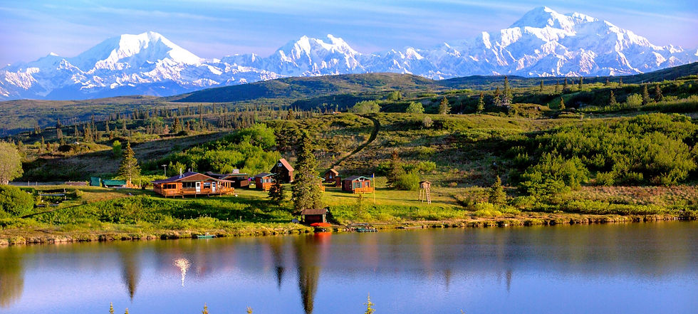 Caribou Lodge Alaska. A premeir wilderness lodge in Talkeetna, Alaska. Backcountry cabins near Denali National Park