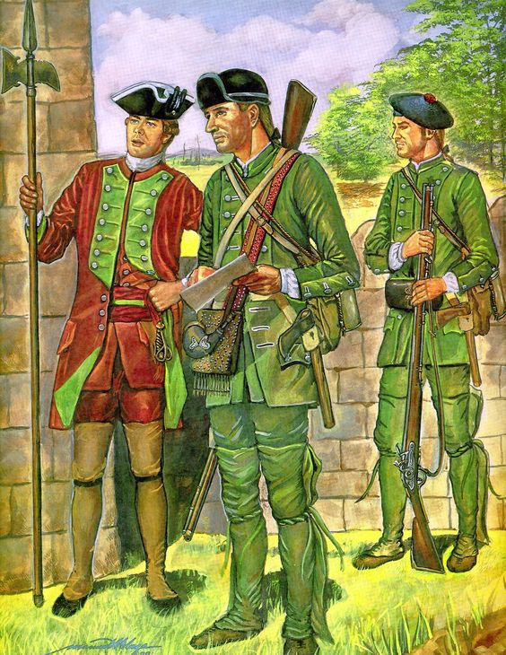 An artist rendition of Robert Rogers from the U.S. Army Center of Military History. Public Domain.