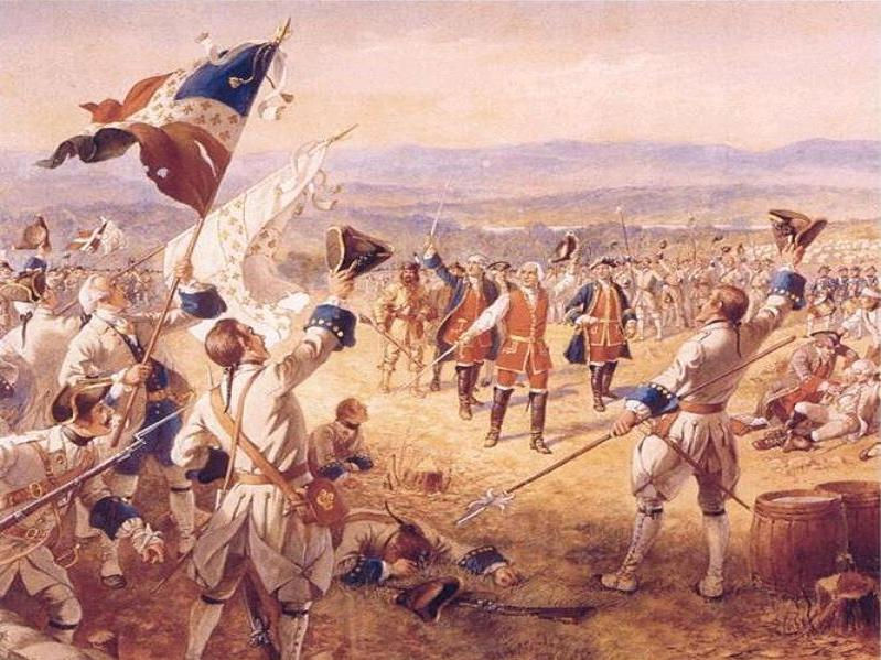 "The Victory of Montcalm's Troops at Carillon" by Henry Alexander Ogden. Fort Ticonderoga Museum. Public Domain.