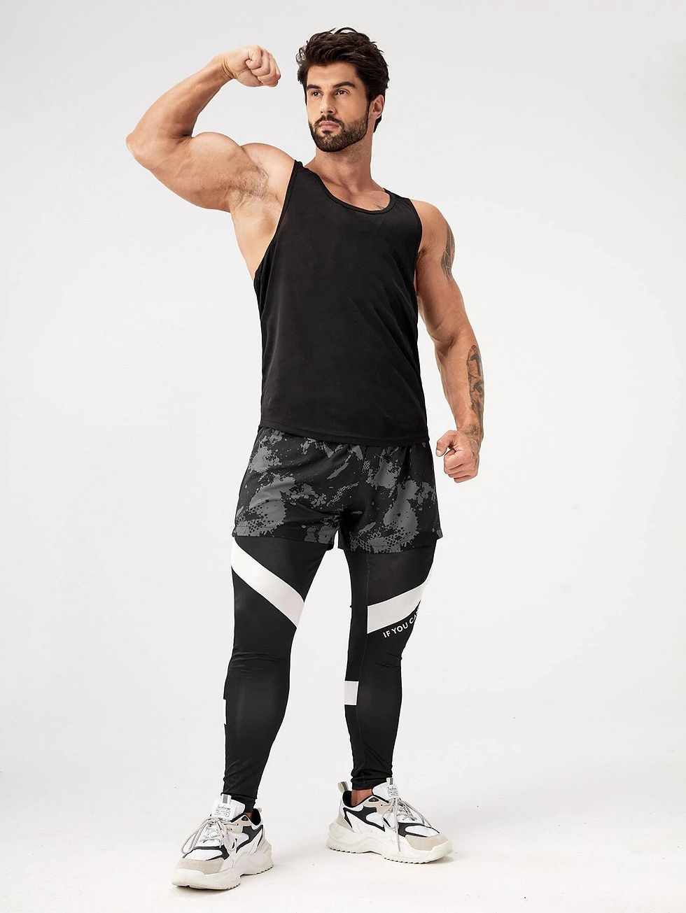 Miniatura: Men’s A-Shirt Tanks, Solid Color Singlet, Sleeveless Tank Top, Lightweight Act