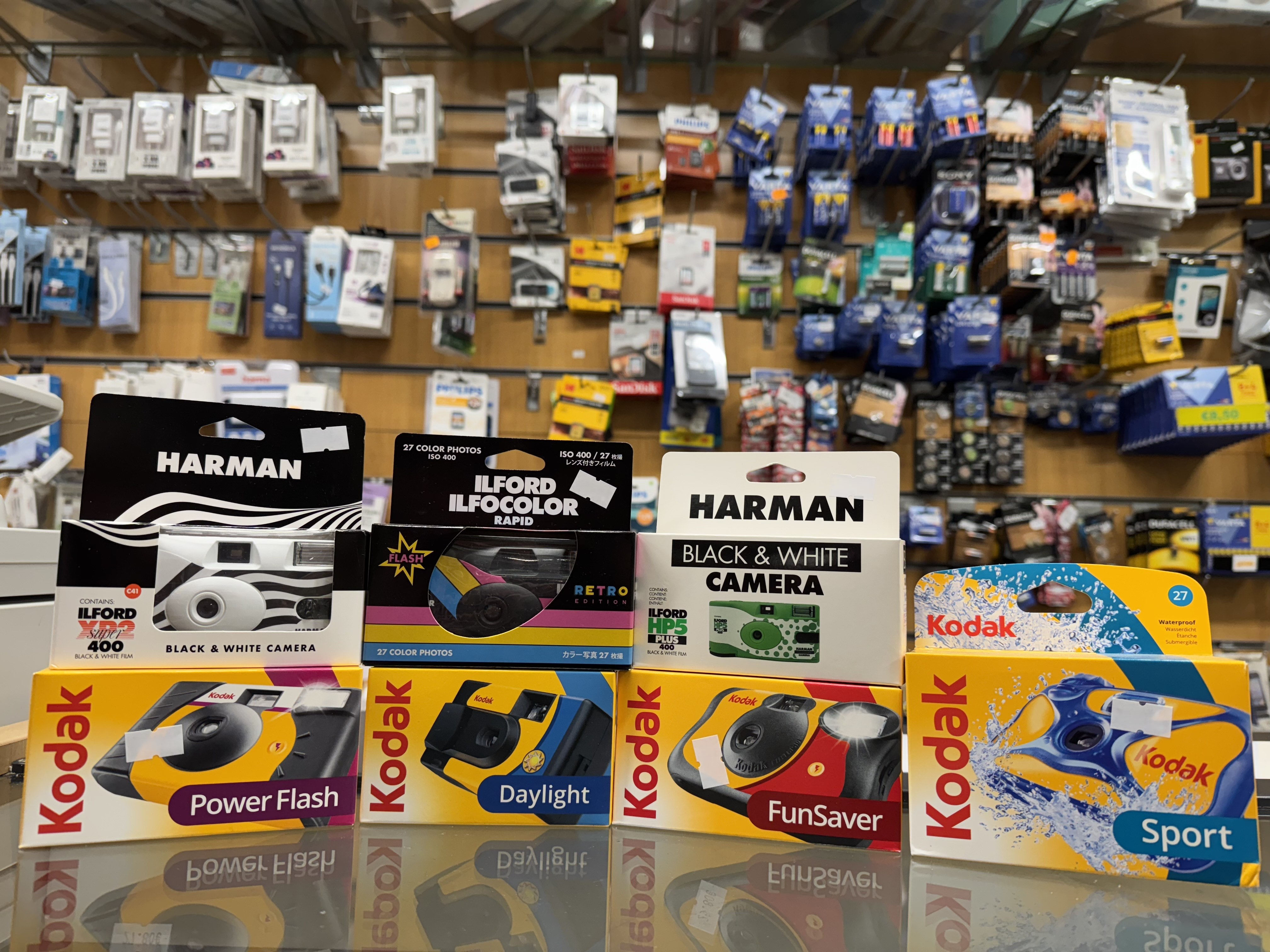 Càmeres d'un sol ús