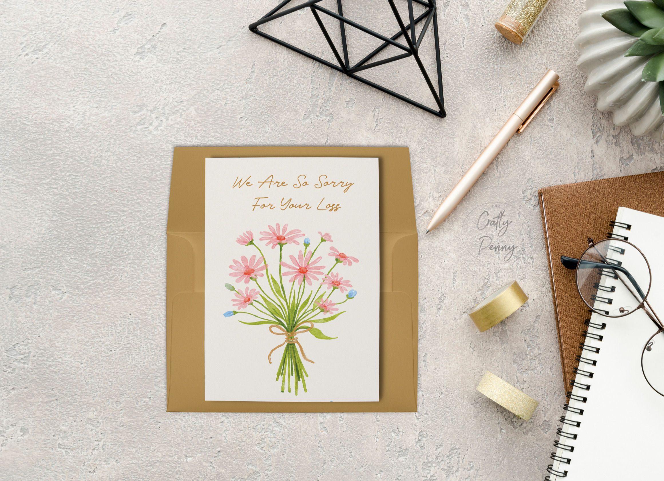 So Sorry - Greeting Card