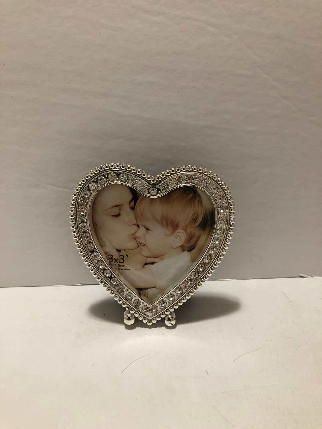 Heart Shape 3 by 3 Photo Frame 