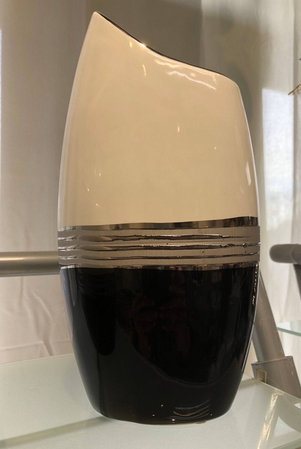 Black and White Vase 
