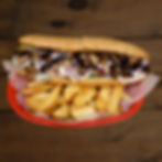 Frank with Cheese and Mushroom