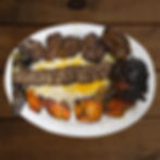 Combination Plate (Shish, Chicken, & Luleh)