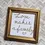 Miniature : Petit cadre doré carré "Love makes a family ♡" 13,5x13,5cm