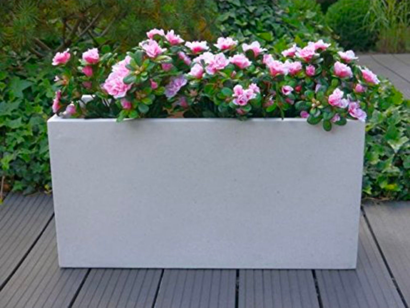 Bac à fleurs 100/30/60hauteur 