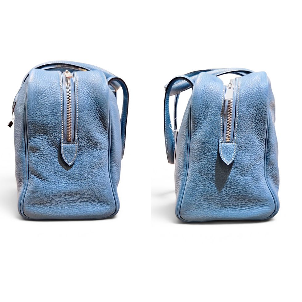 Thumbnail: Hermes Victoria II 35  blue jean