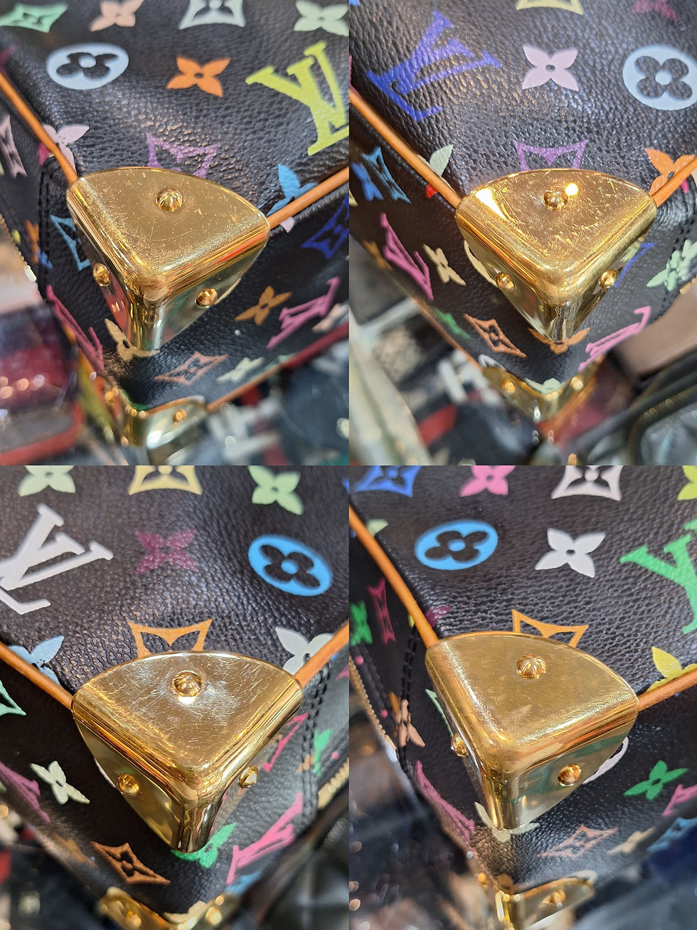 縮圖：LV 黑彩小珍包 