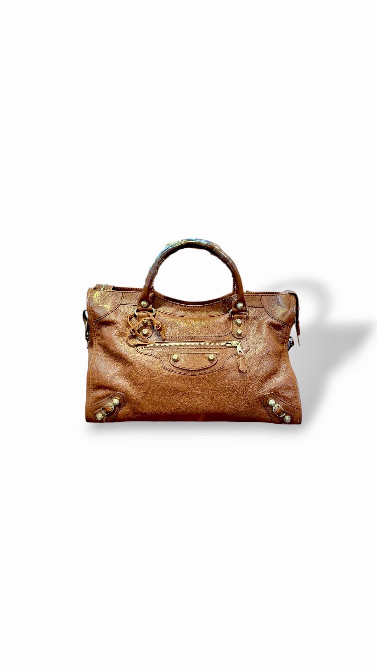Balenciagia Mini Gaint City Brown