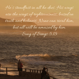 September 24, 2024 - Song of Songs‬ â€5‬:â€15