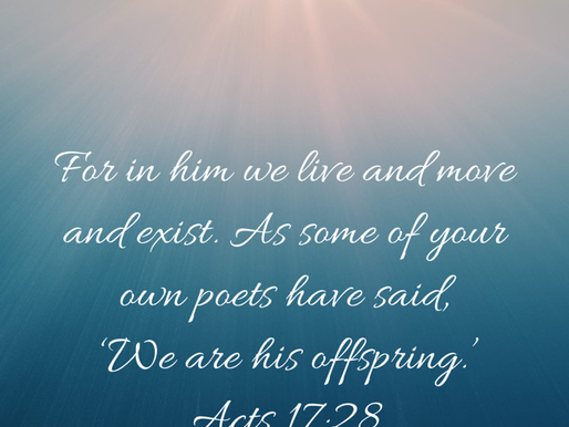 December 18, 2024 - Acts 17:28