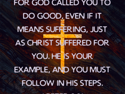 June 17, 2022 - 1 Peter 2:21