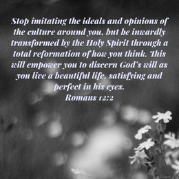 March 2, 2025 - Romans 12:2