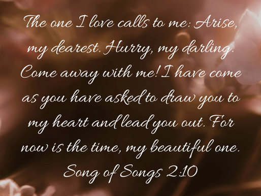 January 8, 2025 - Song of Songs 2:10