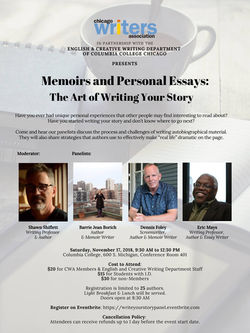 Chicago Writers' Association panel