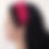 Miniature : Ruffle headband en Satin de Soie