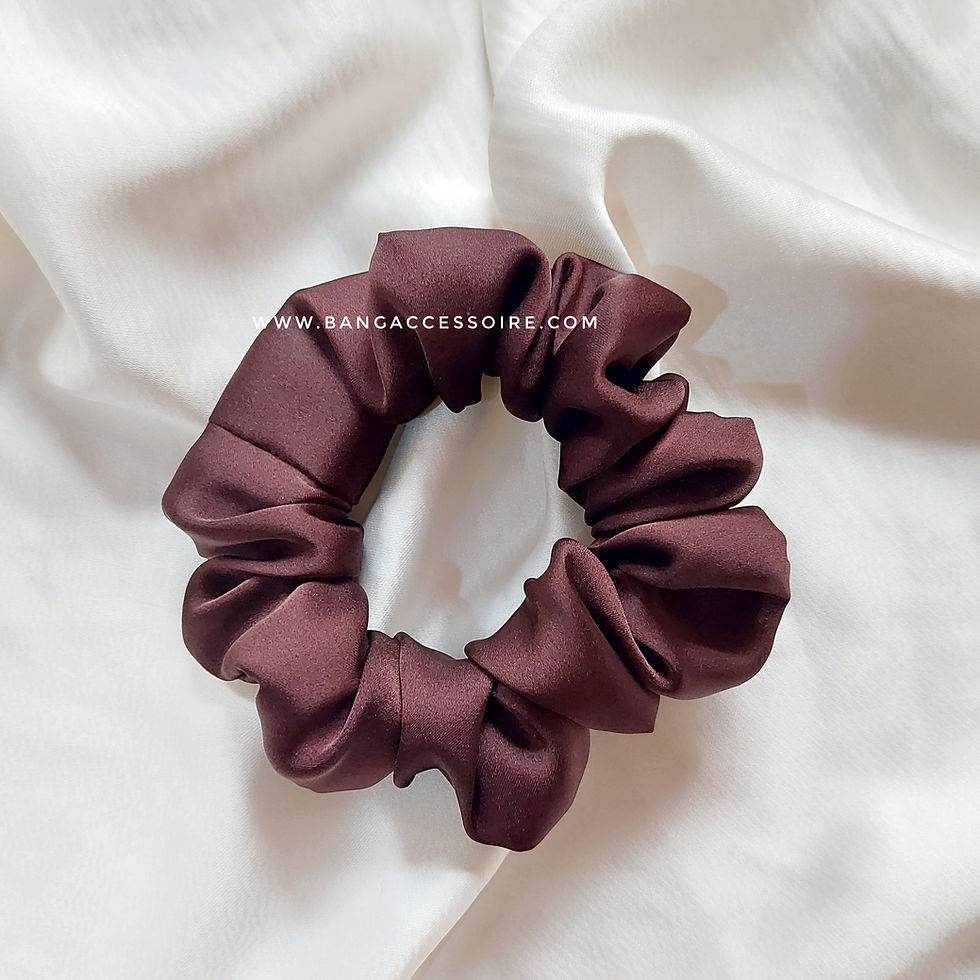 Miniature : Chouchous en satin de Soie Taille M