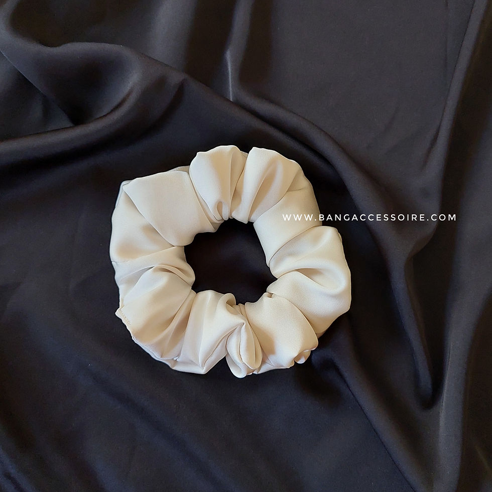 Miniature : Chouchous en satin de Soie Taille M