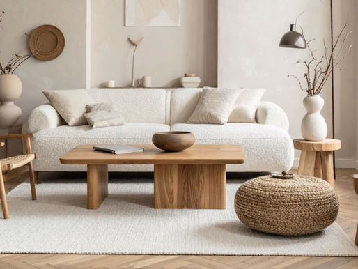 Salón decorado con técnica de Home Staging profesional para aumentar el valor de venta