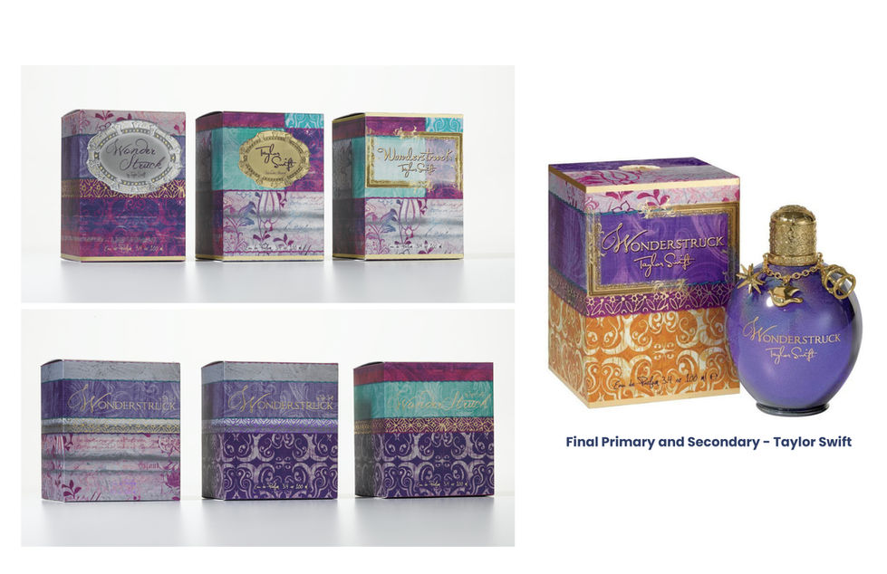 Taylor Swift Carton Development and Final Selection