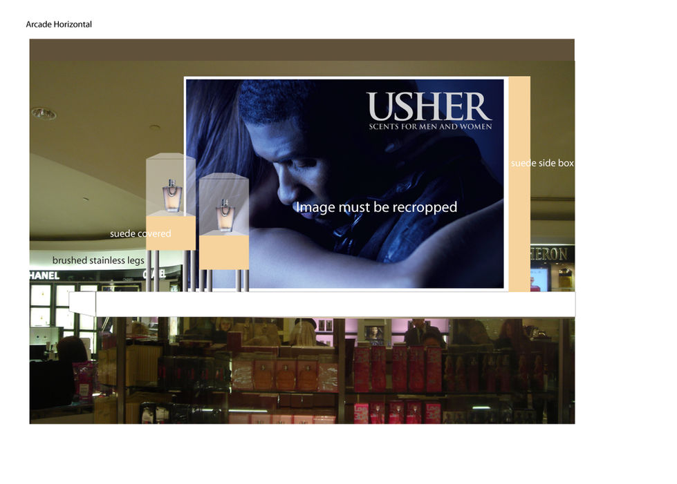 Proposed Usher Duratrans behind counter