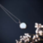 zatvorený medailón s iniciálou vytvarovanou z vlasov, s retiazkou z chirurgickej ocele