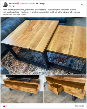 Veľmi dobré spracovanie, precízna a presná práca.