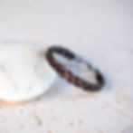 Šperk na želanie z vlasov - náramok - zapletený vrkoč