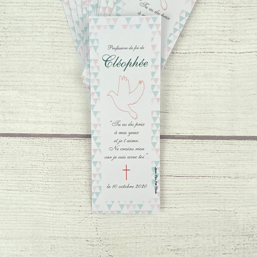 Miniature : Signets religieux motif Triangles