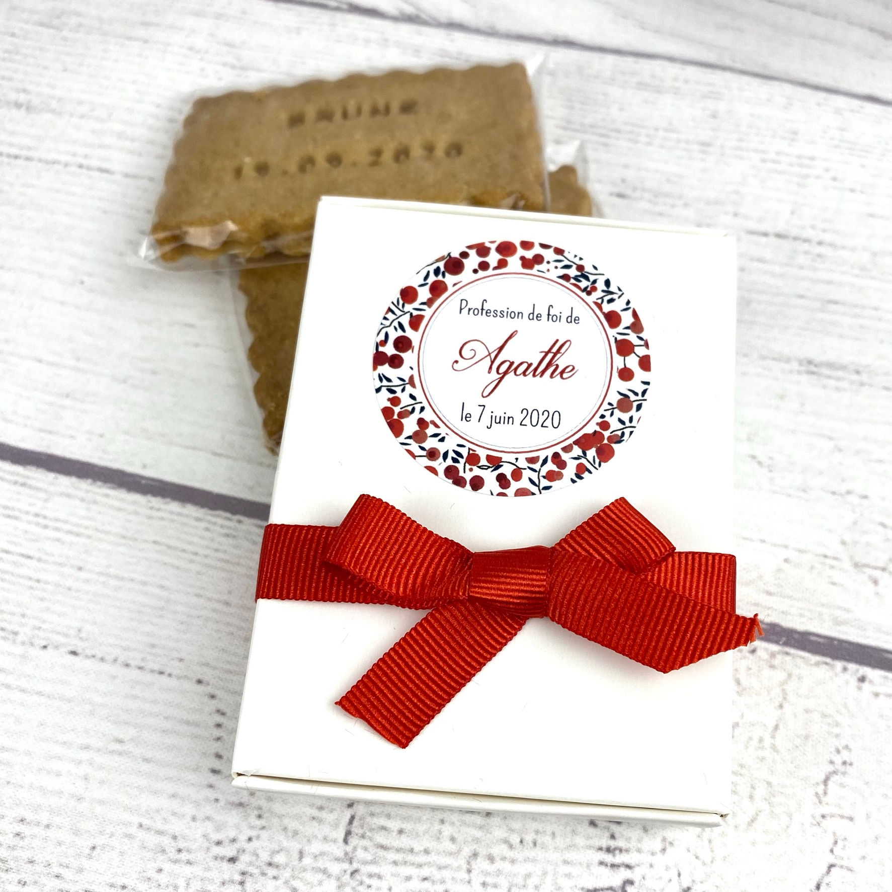 Boite à biscuits personnalisable Stickers